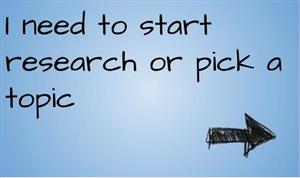 Start research 